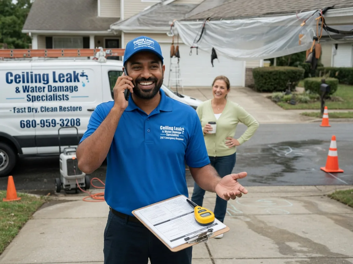 Ceiling Leak Cleanup Pettibone, ND FAQs